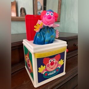 Mattel Vintage 1987 Jack in the Box Toy